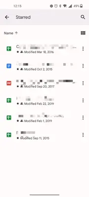 Google Drive android App screenshot 9