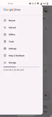 Google Drive android App screenshot 3